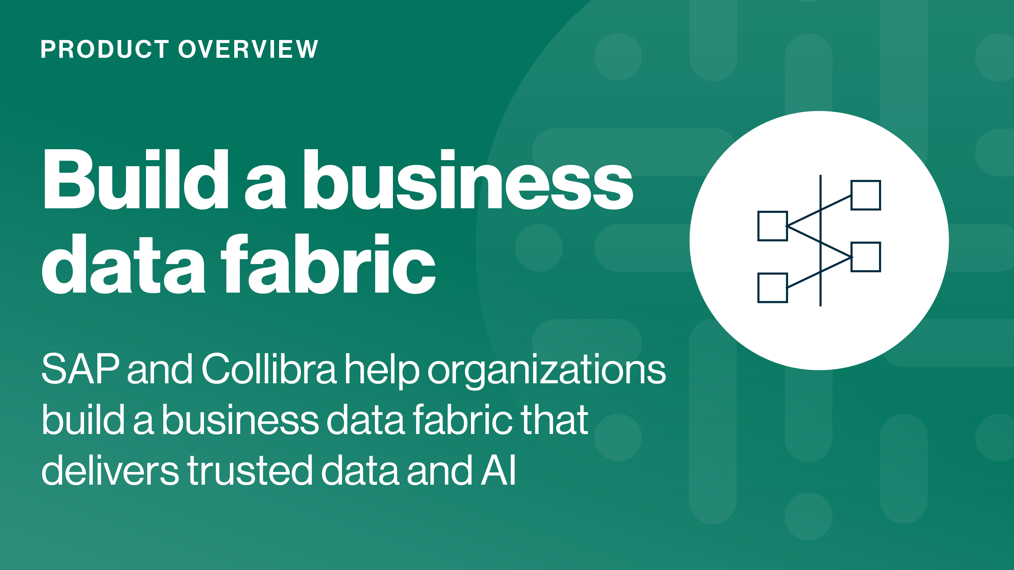 Load video: Build a business data fabric that delivers trusted data and AI with SAP and Collibra